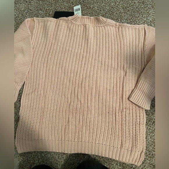 Gibsonlook blush scallop stitch sweater - Picture 3 of 4